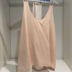 Townsen women’s cami peach size m. Silky